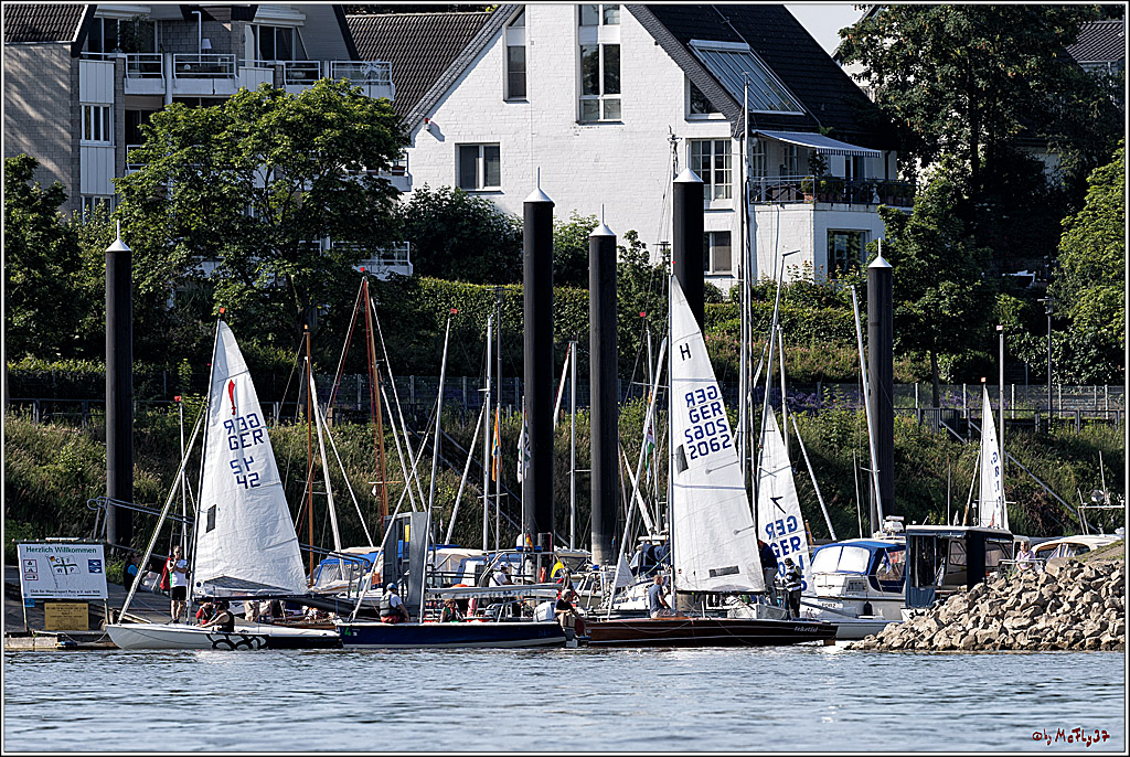 100 Jahre Rheinwoche 2022 - 1. Wettfahrt Porz - Hitdorf, 03.06.2022,